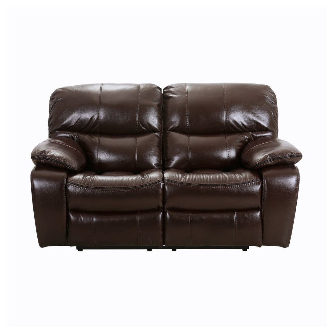 D.RCLNR LS,D.BRW LTHR GEL MATCH 8480BRW-2