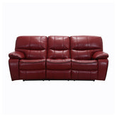 P.DBL RCLN SOFA,RED LTR GEL MTC 8480RED-3PW
