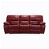 P.DBL RCLN SOFA,RED LTR GEL MTC 8480RED-3PW