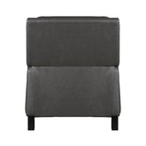 Push Back Reclining Chair 8504GRY-1