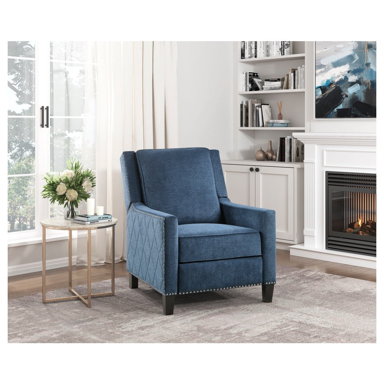 Push Back Reclining Chair 8505BU-1