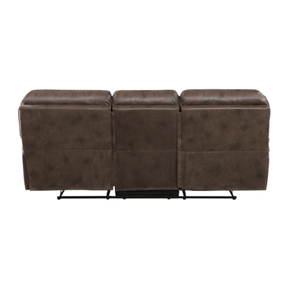 Sofá reclinable doble Homelegance Proctor