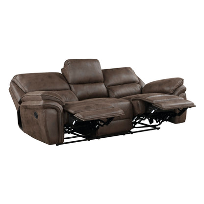 Sofá reclinable doble Homelegance Proctor