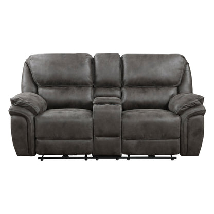 Homelegance Power Double Reclining Love Seat With Center Console