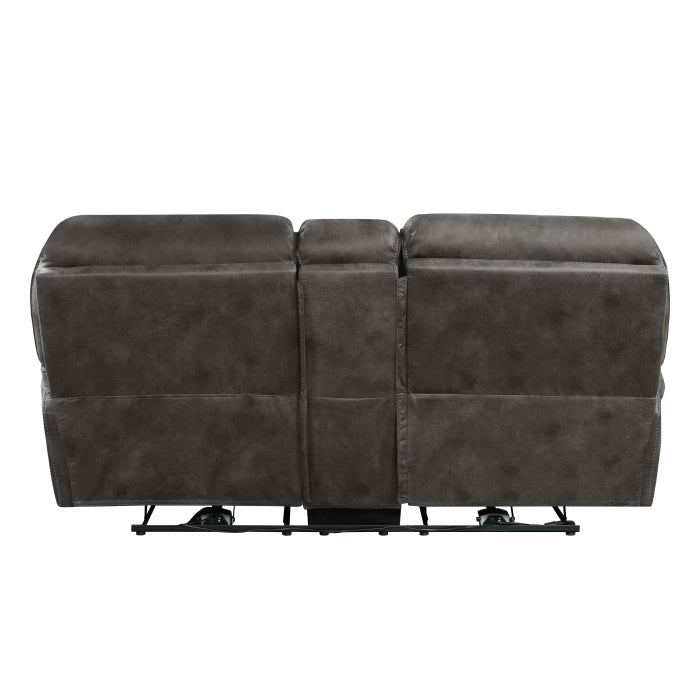 Homelegance Power Double Reclining Love Seat With Center Console