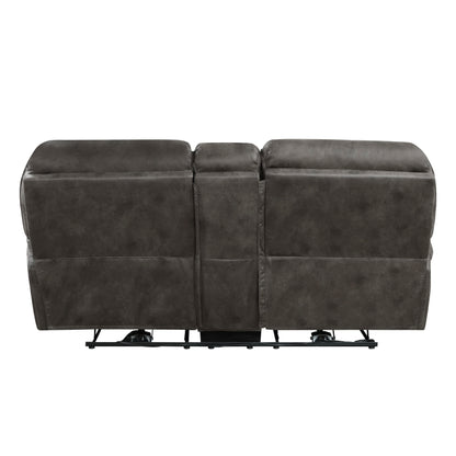 Homelegance Power Double Reclining Love Seat With Center Console
