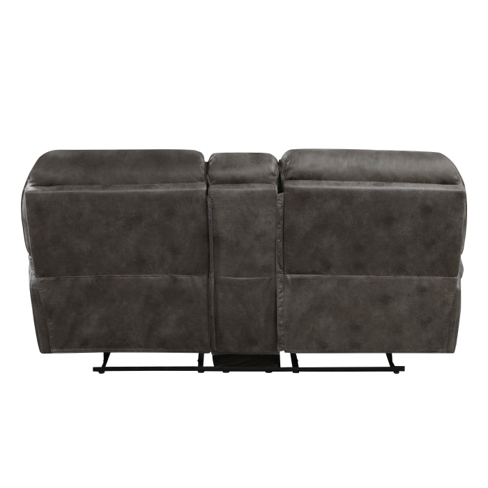 Homelegance Proctor Love Seat doble reclinable con consola central