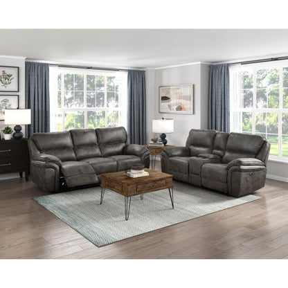 Homelegance Power Double Reclining Love Seat With Center Console