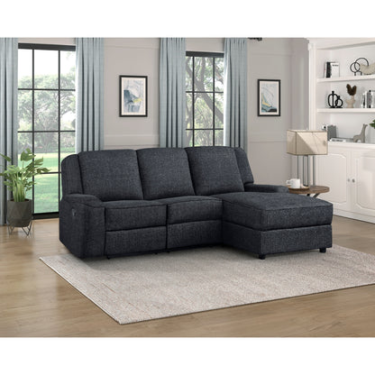 Homelegance Monterey (2)2-Piece Reclining Sectional with Right Chaise