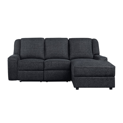 Homelegance Monterey (2)2-Piece Reclining Sectional with Right Chaise