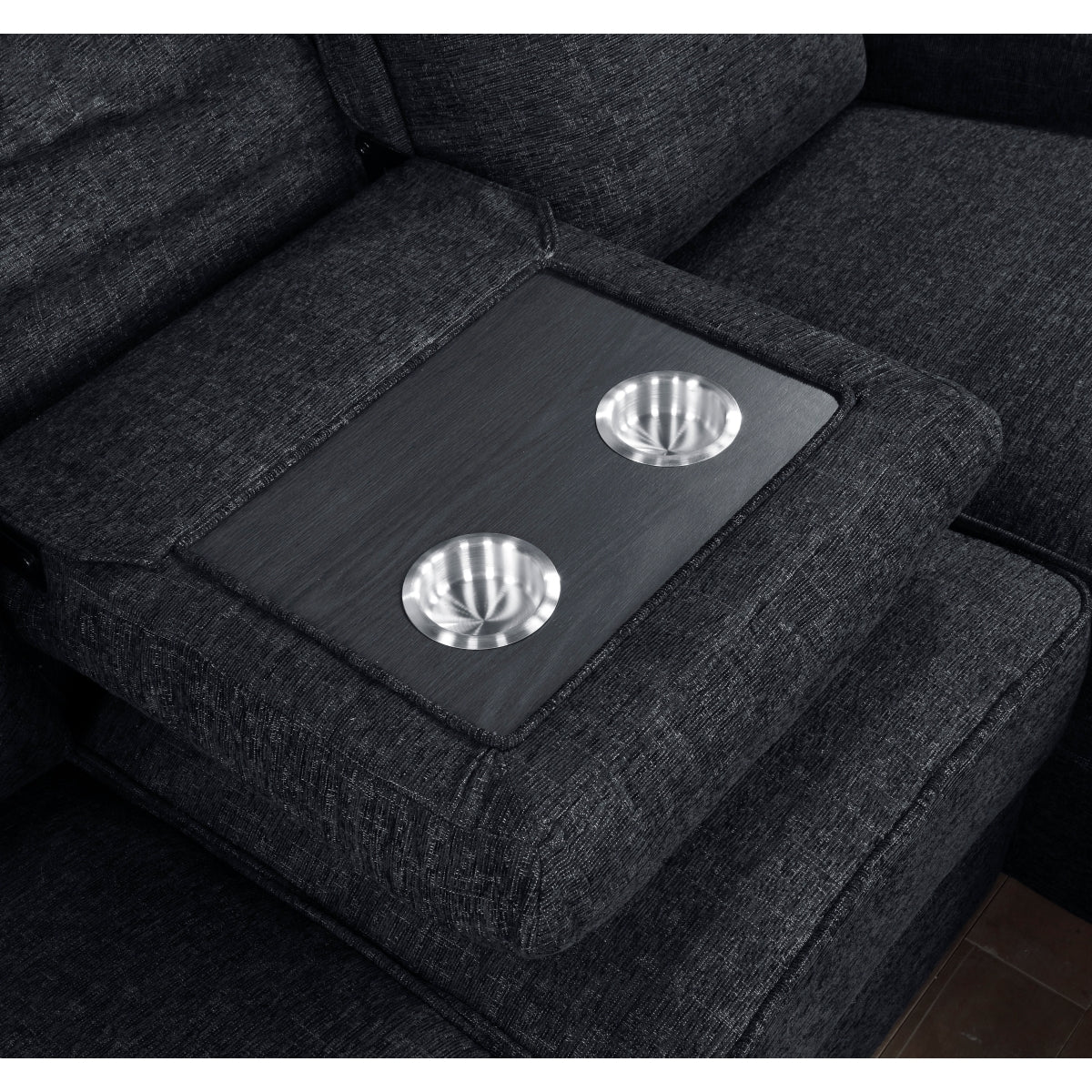 Homelegance Monterey (2)2-Piece Reclining Sectional with Right Chaise