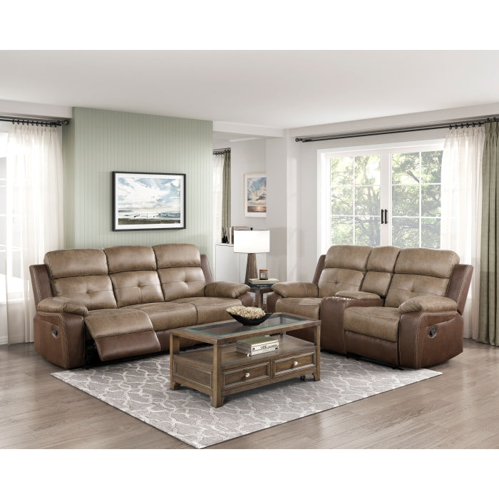 Homelegance Double Reclining Sofa