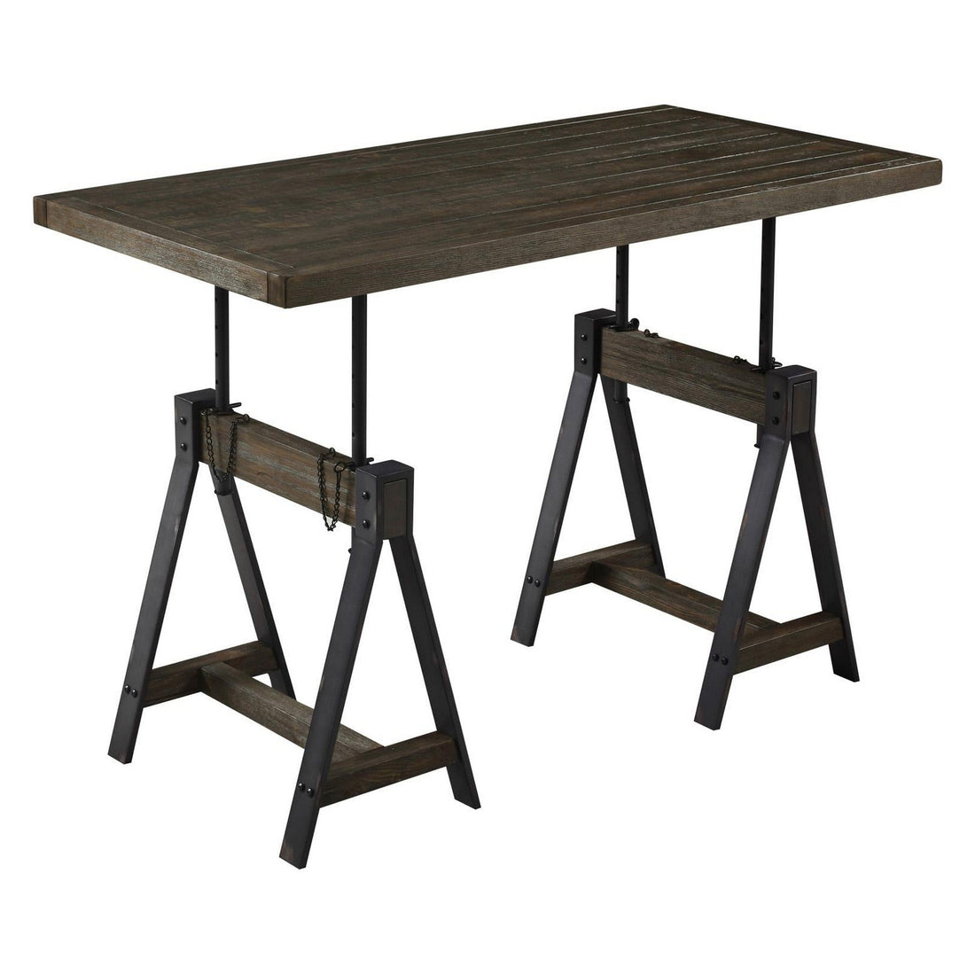 Delmar Adjustable Writing Desk Burnished Cognac 881171