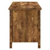 Delwin Lift Top Office Desk with File Cabinet Antique Nutmeg 881240