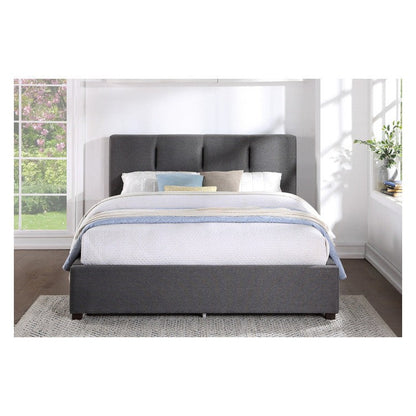 (4) Eastern King Platform Bed with Storage Drawer 1632GHK-1EKDW*