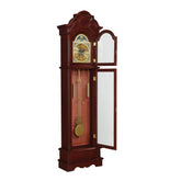 Diggory Grandfather Clock Brown Red and Clear 900749