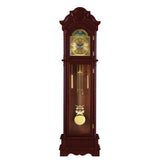 Diggory Grandfather Clock Brown Red and Clear 900749