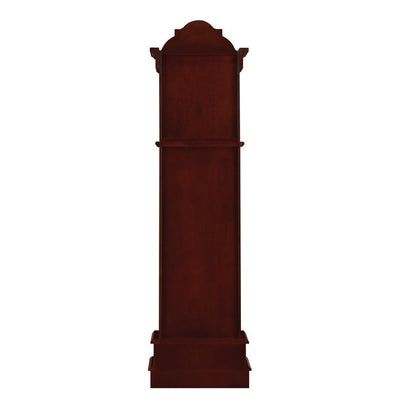 Diggory Grandfather Clock Brown Red and Clear 900749