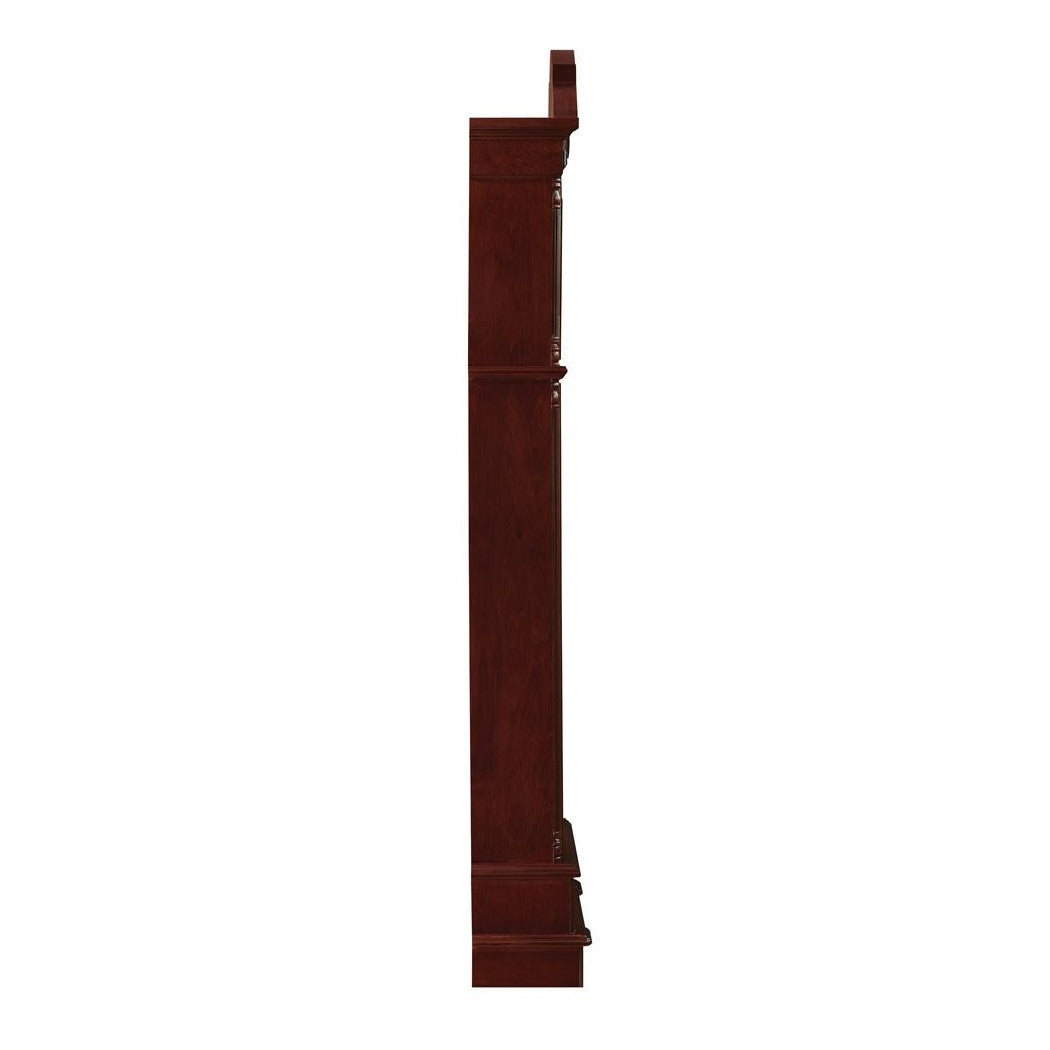 Diggory Grandfather Clock Brown Red and Clear 900749