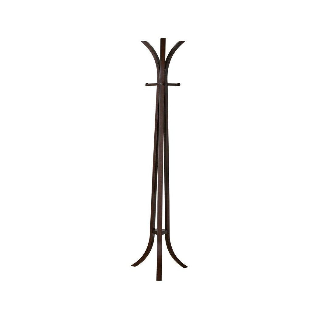 Arwan Coat Rack with 6 Hooks Cappuccino 900816