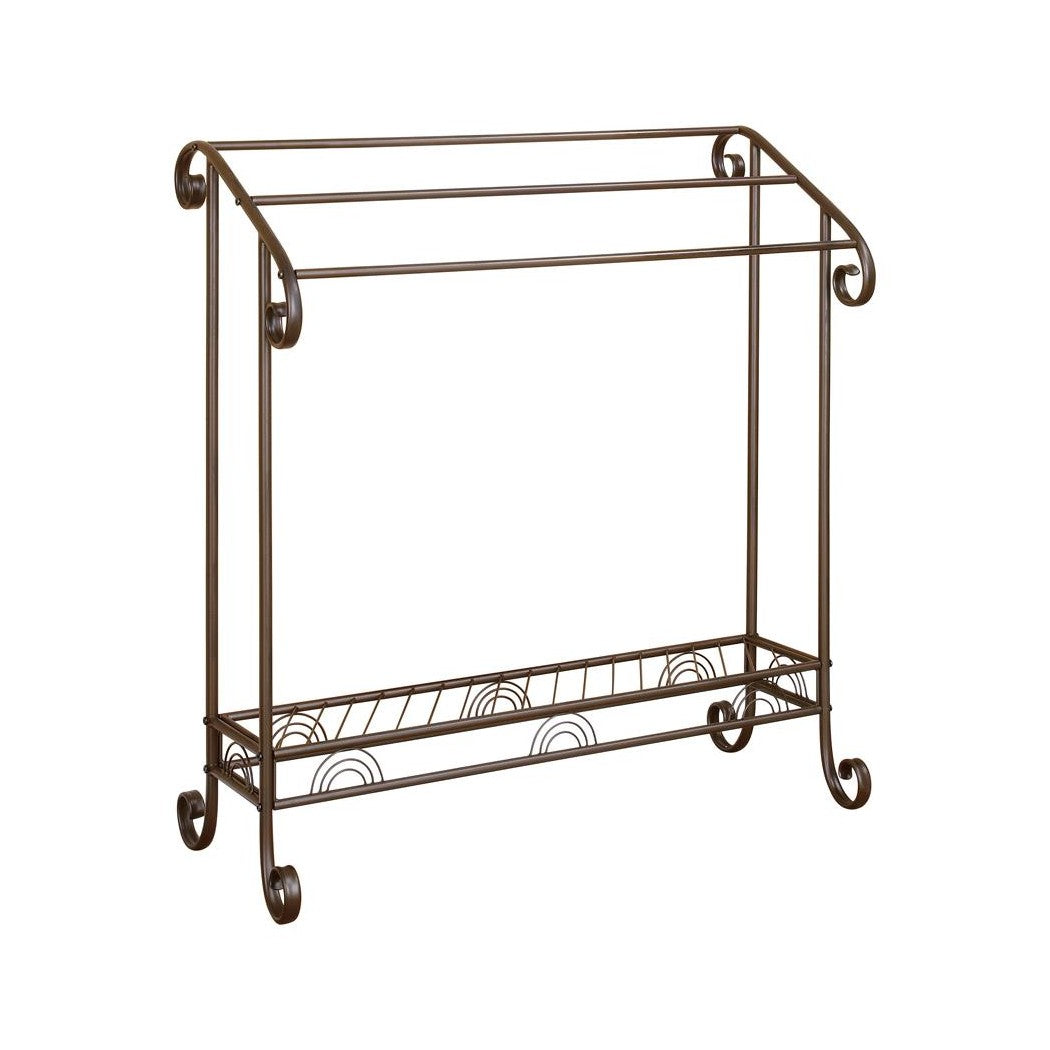 3-tier Towel Rack Dark Bronze 900833