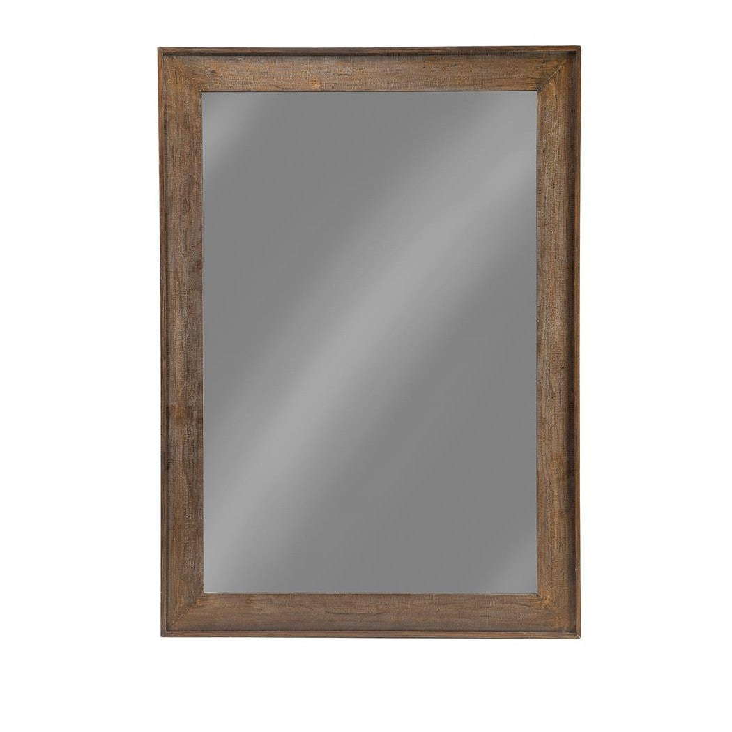 Odafin Rectangle Floor Mirror Distressed Brown 902770