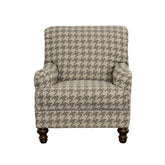 Glenn Upholstered Accent Chair Grey 903096