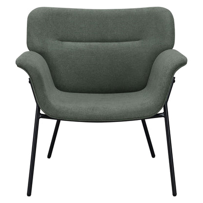 Davina Upholstered Flared Arms Accent Chair Ivy 905613