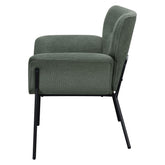 Davina Upholstered Flared Arms Accent Chair Ivy 905613