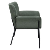 Davina Upholstered Flared Arms Accent Chair Ivy 905613