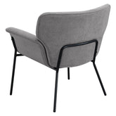 Davina Upholstered Flared Arms Accent Chair Ash Grey 905614