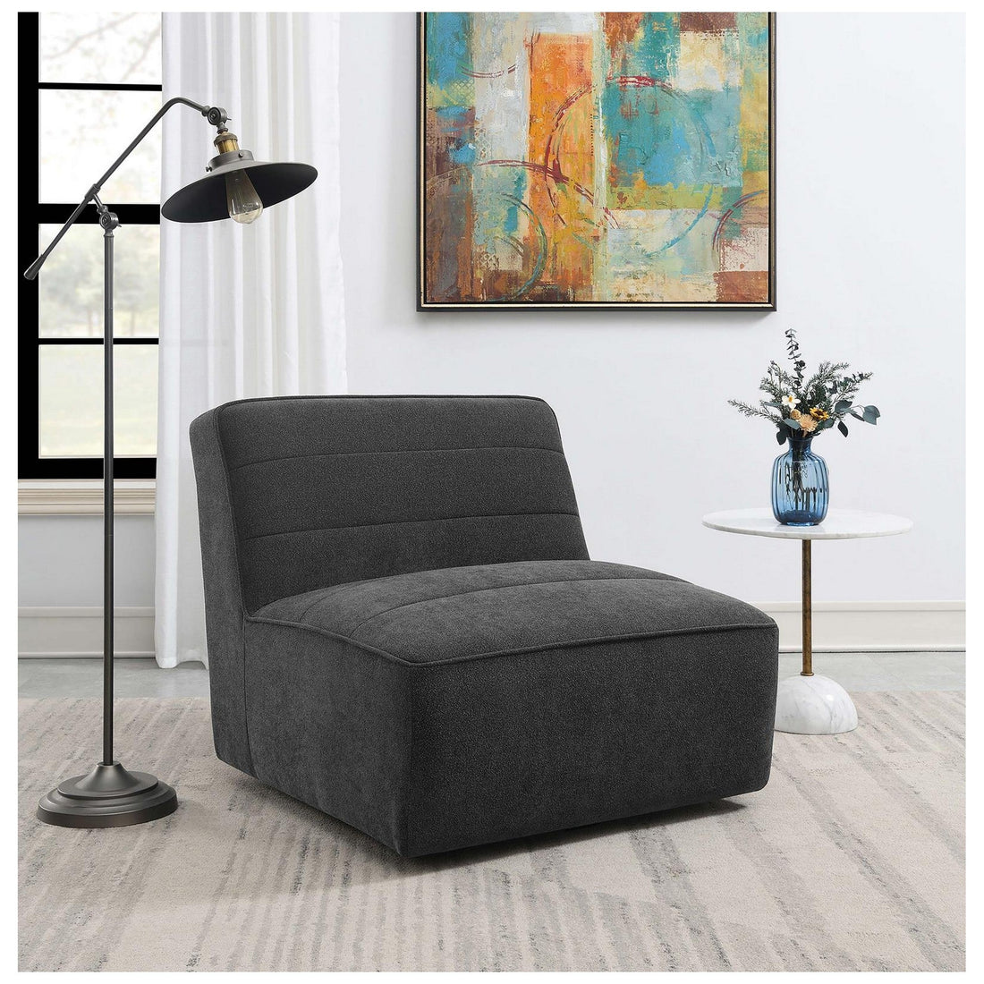 SWIVEL ARMLESS CHAIR 905713