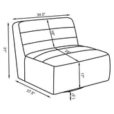 SWIVEL ARMLESS CHAIR 905713