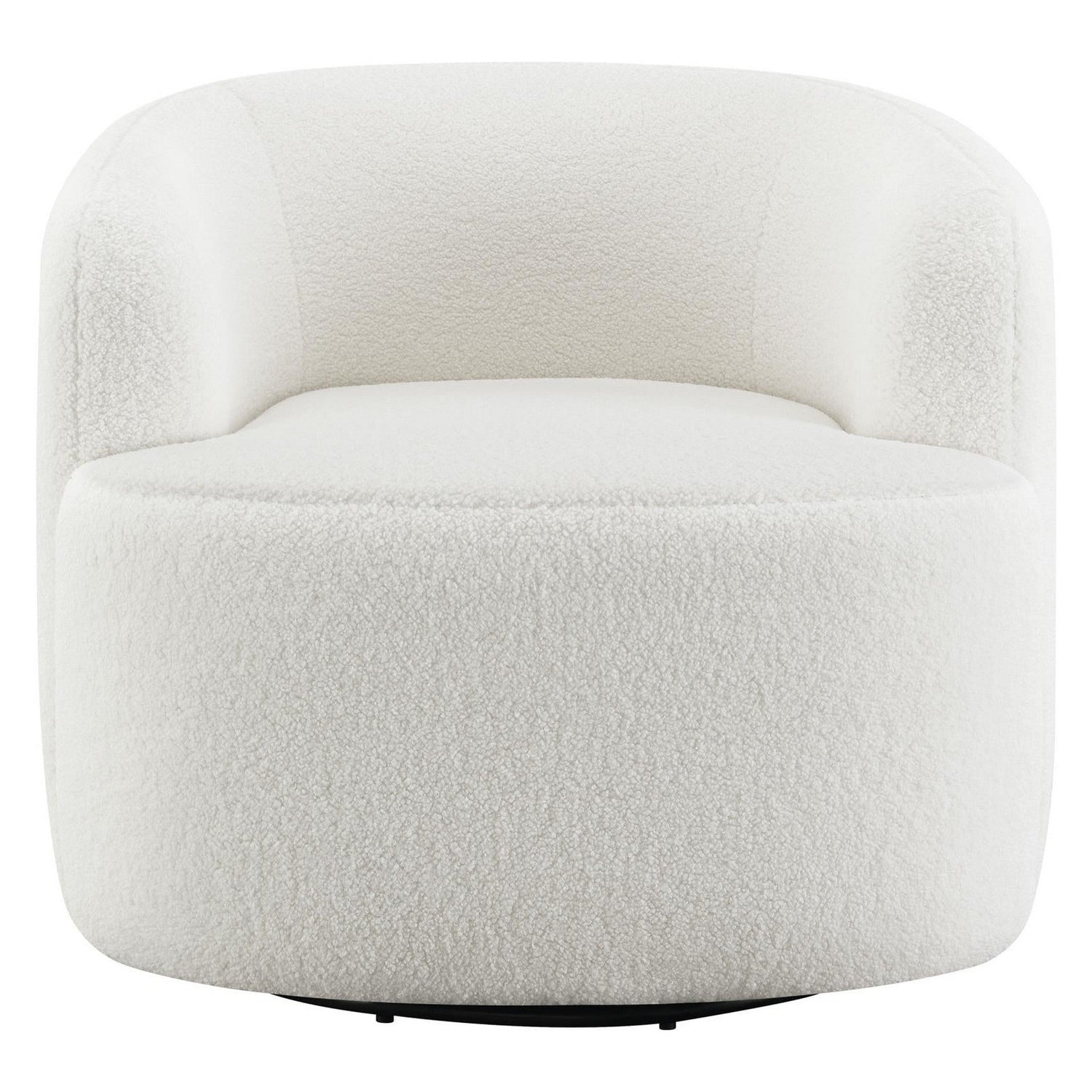 Hudson Upholstered Swivel Chair Natural 905726