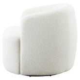 Hudson Upholstered Swivel Chair Natural 905726