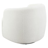 Hudson Upholstered Swivel Chair Natural 905726