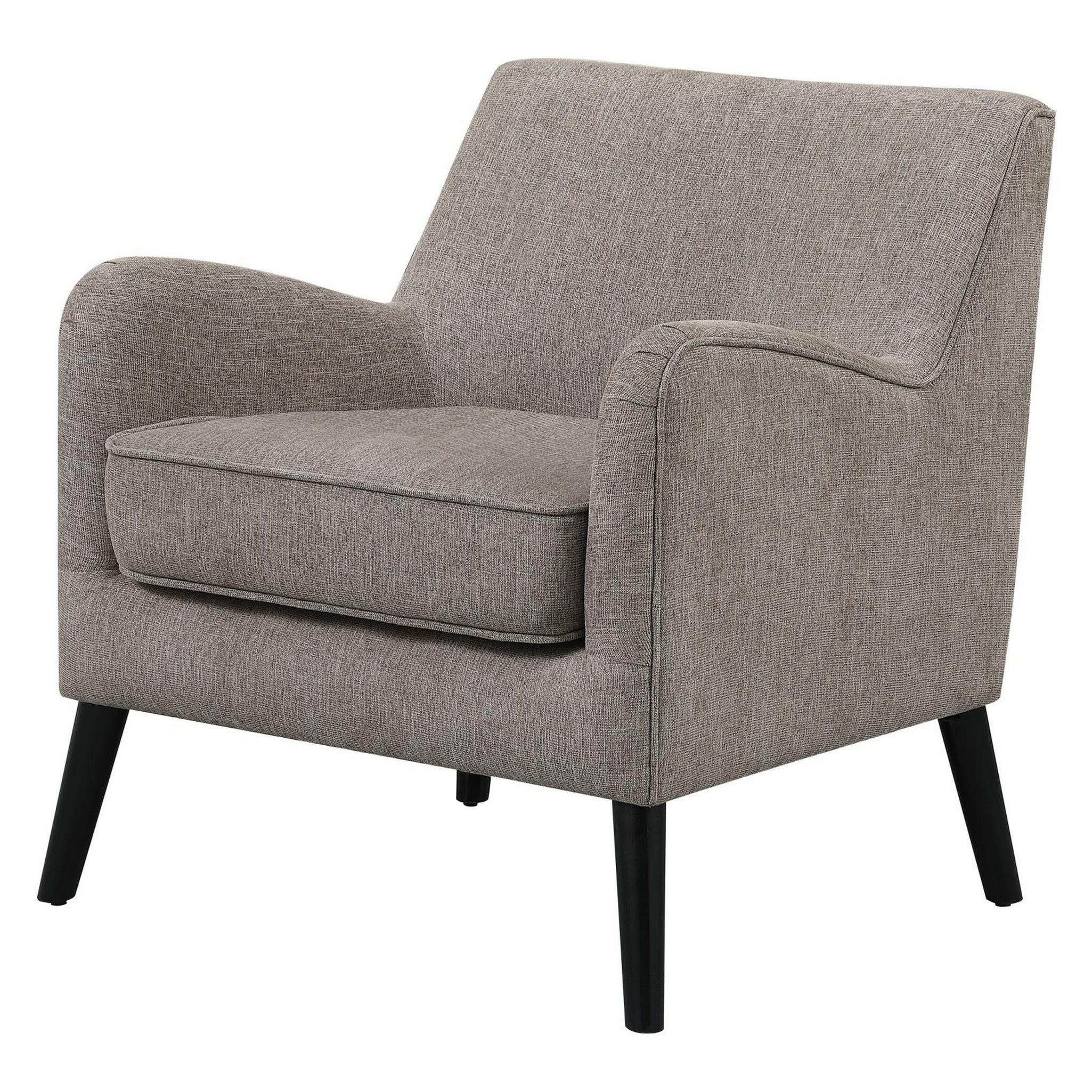 Charlie Upholstered Accent Chair with Reversible Seat Cushion 909474