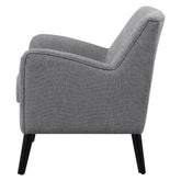 Charlie Upholstered Accent Chair with Reversible Seat Cushion 909475