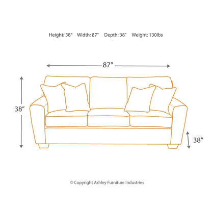 Calicho Sofa Ash-9120238