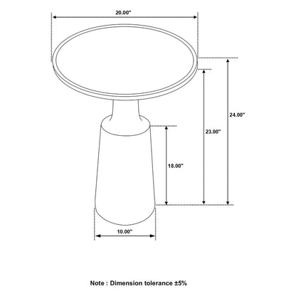 Ixia Round Accent Table 915105