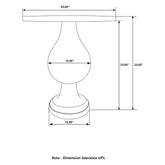 Dianella Round Pedestal Accent Table 915108