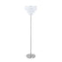 Anya Metal Base Floor Lamp Chrome and Crystal 920067
