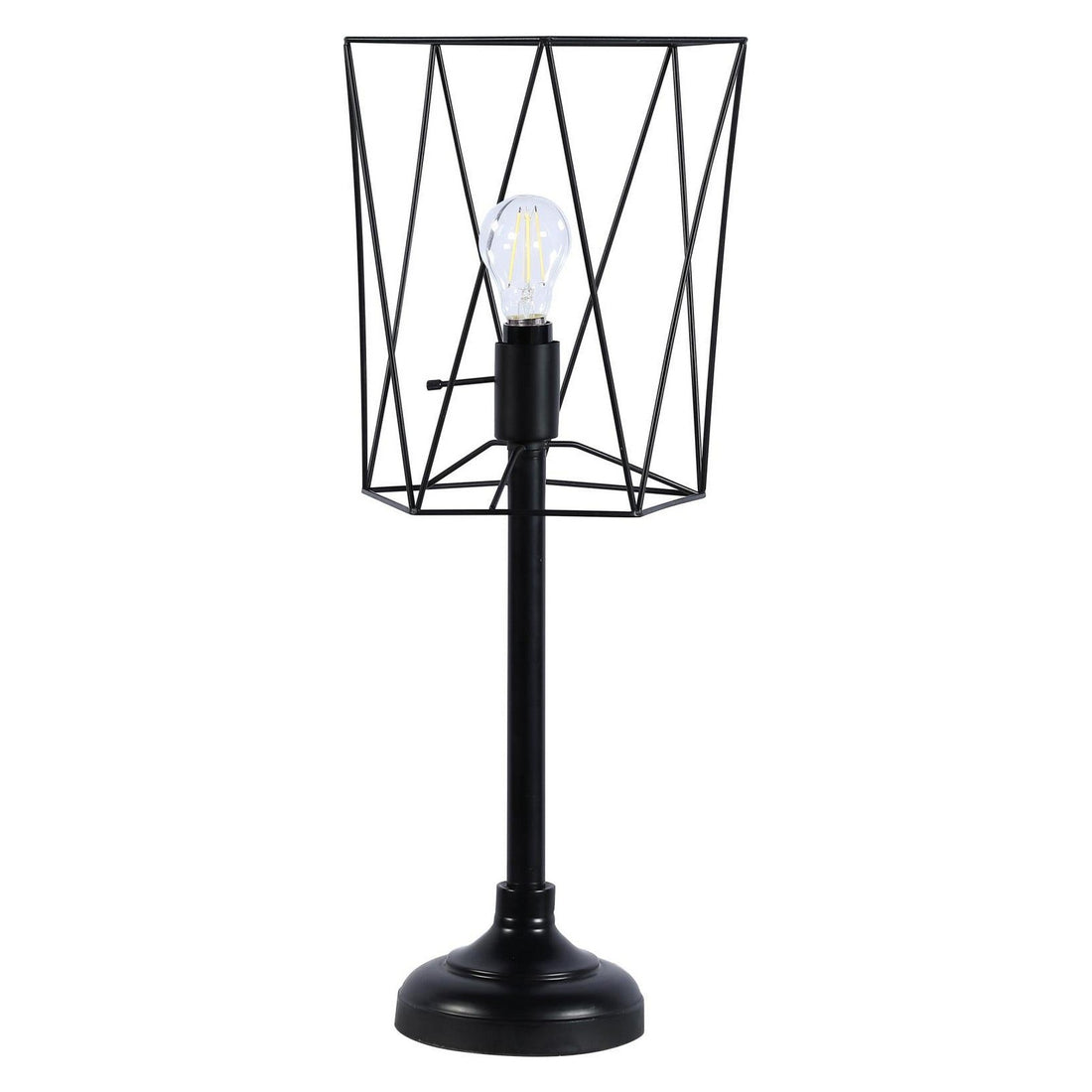 Mayfield Metal Slender Torch Table Lamp Black 920197
