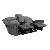 2pc Set: Sofa, Love 9204CC*2PW