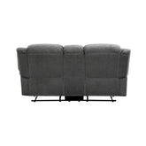 Double Reclining Love Seat with Center Console 9204CC-2