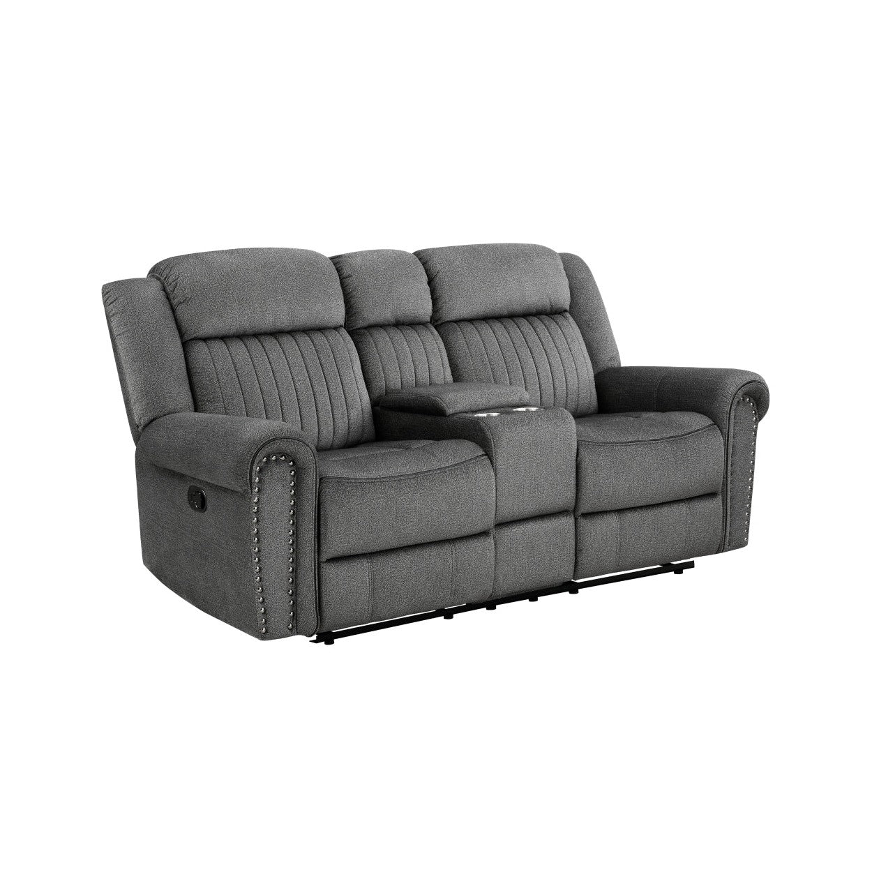 Double Reclining Love Seat with Center Console 9204CC-2
