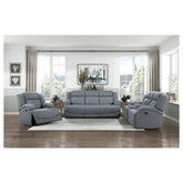 Double Reclining Sofa 9207GPB-3