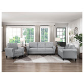 GRAY Sofa (USE CARTON 9209SN-3) 9209DG-3