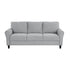 GRAY Sofa (USE CARTON 9209SN-3) 9209DG-3