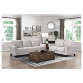 2pc Set: Sofa, Love 9209SN*2